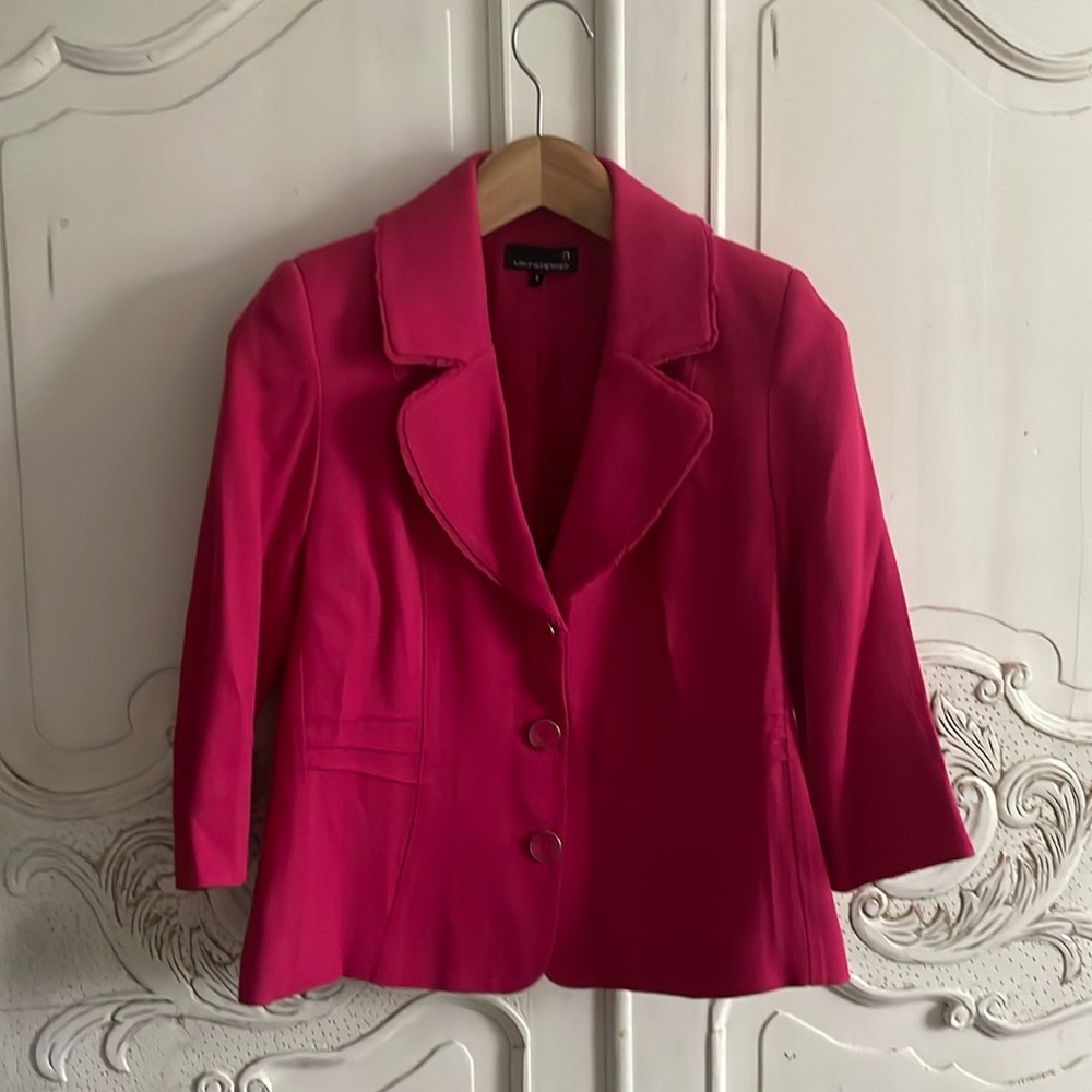 Laura Petites crop blazer jacket